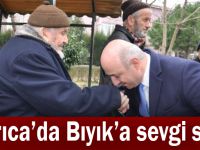 Darıca’da Bıyık’a sevgi seli