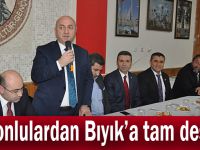 Afyonlulardan Bıyık’a tam destek