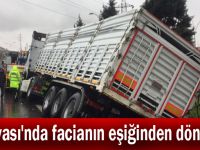 Dilovası'nda facianın eşiğinden dönüldü