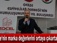 Büyükgöz,"Gebze'nin marka değerlerini ortaya çıkartacağız"