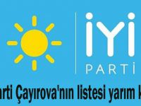 İyi Parti Çayırova'nın listesi yarım kaldı!