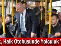 Bıyık, Halk Otobüsünde Yolculuk Yaptı