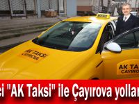 Çiftçi "AK Taksi" ile Çayırova yollarında