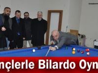 Bıyık, Gençlerle Bilardo Oynadı