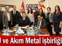 GTÜ ve Akım Metal işbirliğinde