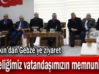 Büyükakın, “Önceliğimiz vatandaşımızın memnuniyeti”