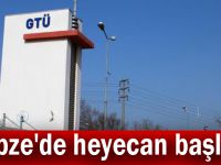 Gebze'de heyecan başladı