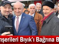 Hemşerileri Bıyık’ı Bağrına Bastı