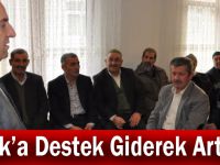 Bıyık’a Destek Giderek Artıyor