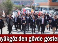 Büyükgöz'den gövde gösterisi