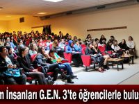 Bilim İnsanları G.E.N. 3’te öğrencilerle buluştu