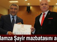 Hamza Şayir mazbatasını aldı!