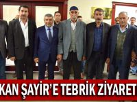 Başkan Şayir'e tebrik ziyaretleri