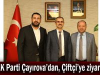 AK Parti Çayırova’dan, Çiftçi’ye ziyaret