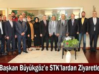 Başkan Büyükgöz’e STK’lardan Ziyaretler