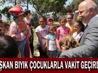 Başkan Bıyık çocuklarla vakit geçirdi