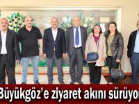 Büyükgöz’e  ziyaret akını sürüyor