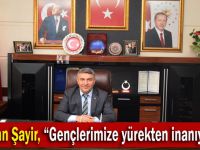 Başkan Şayir'den 19 Mayıs Mesajı