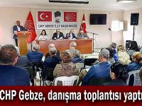 CHP Gebze, danışma toplantısı yaptı