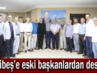 Ellibeş’e eski başkanlardan destek