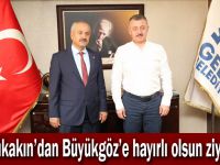 Büyükakın'dan Büyükgöz'e hayırlı olsun ziyareti