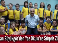 Başkan Büyükgöz’den Yaz Okulu’na Sürpriz Ziyaret