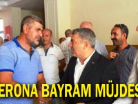 Başkan Şayir’den Taşerona bayram müjdesi