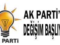 AK Parti’de değişim başlıyor!