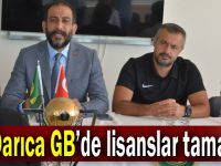 Darıca Gençlerbirliği'nde Futbolcu Lisansları Tamam