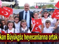 Başkan Büyükgöz heyecanlarına ortak oldu