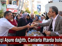 Çiftçi Aşure dağıttı, Canlarla iftarda buluştu