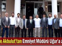 Şayir ve Akbulut’tan Emniyet Müdürü Uğur’a ziyare