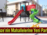 Gebze’nin Mahallelerine Yeni Parklar