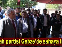 Refah partisi Gebze’de sahaya indi!