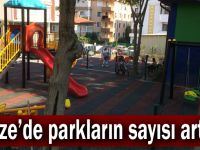 Gebze’de parkların sayısı artıyor