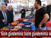 Bıyık: ‘Sizin gündeminiz bizim gündemimiz olacak’