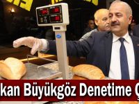 Başkan Büyükgöz  Denetime Çıktı