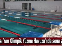 Dilovası Yarı Olimpik Yüzme Havuzu’nda sona gelindi