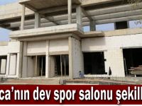 Darıca’nın dev spor salonu şekillendi