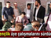 AK Gençlik üye çalışmalarını sürdürüyor!