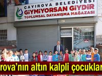 Çayırova’nın altın kalpli çocukları var