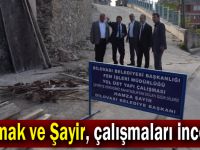 Çakmak ve Şayir, çalışmaları inceledi