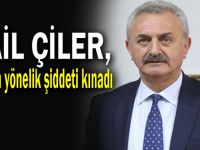 Nail Çiler, kadına yönelik şiddeti kınadı