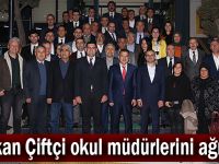 Başkan Çiftçi okul müdürlerini ağırladı