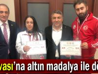 Dilovası’na altın madalya ile döndü