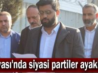 Dilovası'nda siyasi partiler ayaklandı