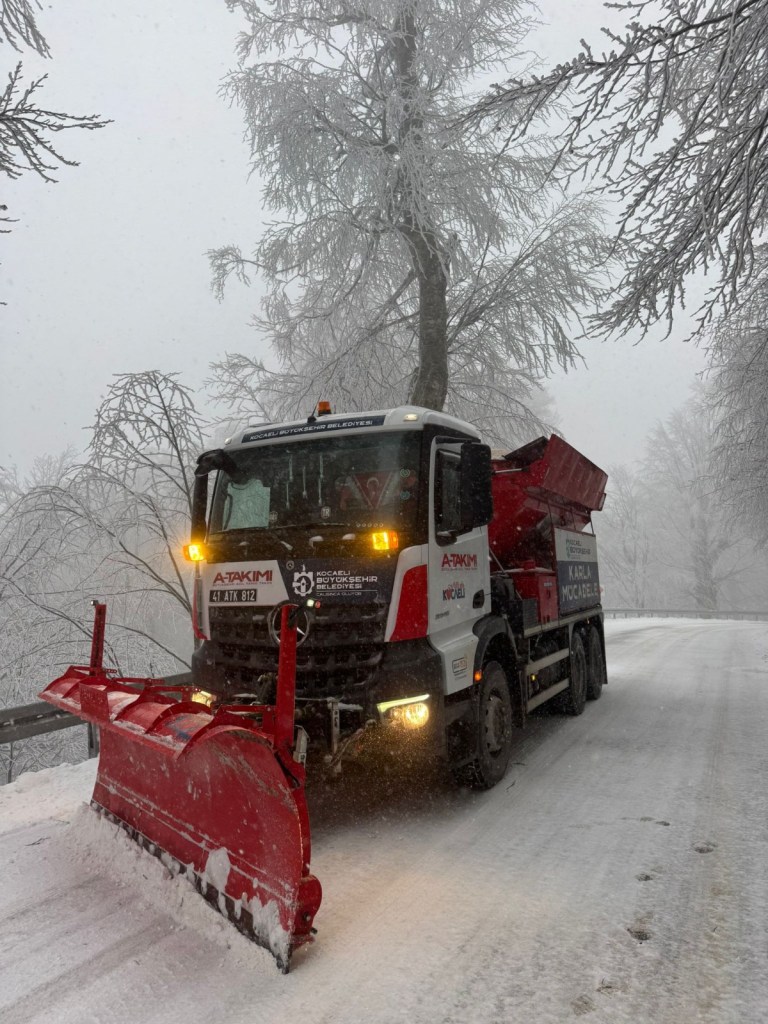 Kocaeli’de kış mesaisi başladı!