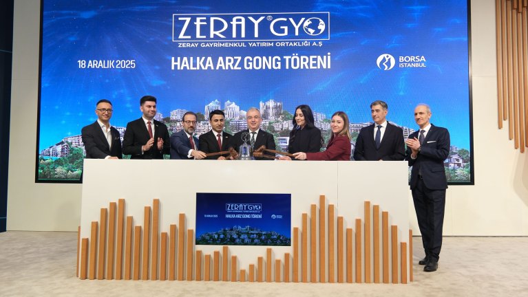 Borsa İstanbul’da gong Zeray GYO için çaldı