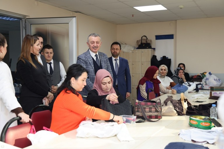 Başkan Büyükakın, KO-MEK kursiyerleriyle buluştu!