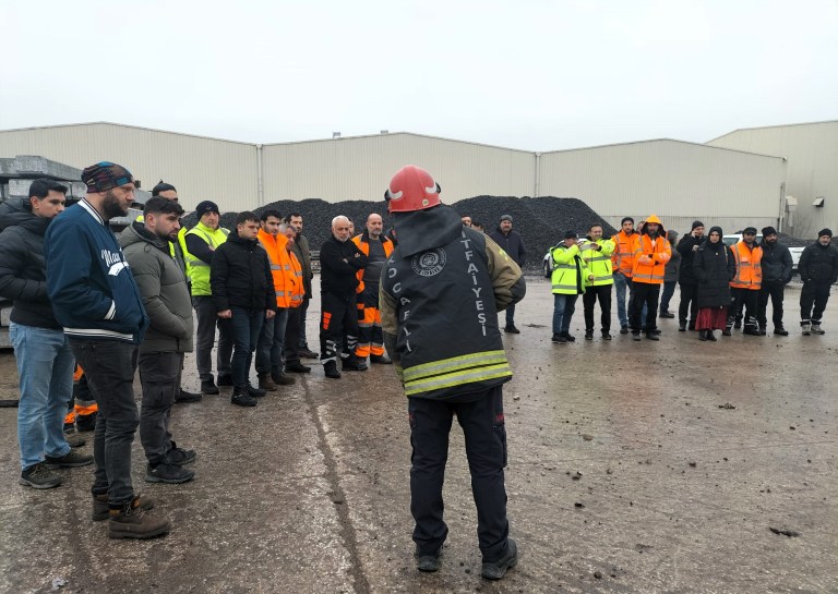 Kocaeli’de TCDD Personeline Yangın Eğitimi!
